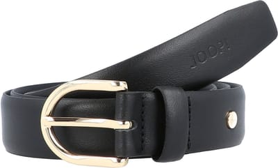 JOOP! Leren Riem 3,0 CM Classic Women's Belt W70 Black Zwart