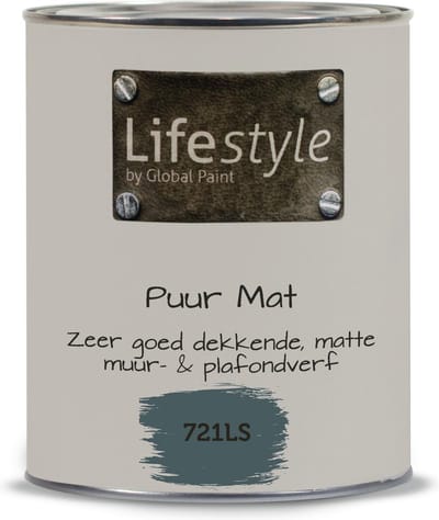 Lifestyle Moods Puur mat | 721LS | 1 liter | Goed dekkende muurverf