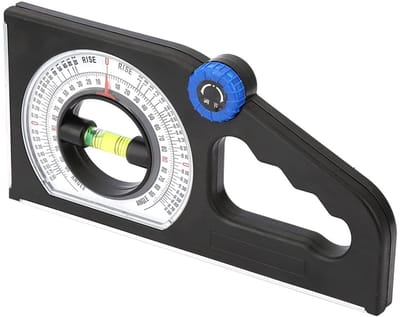 Dailygoods- Inclinometer Digitaal - Hellingmeter - Multifunctionele Meter - Slijtvast ABS-Kunststof - Ergonomisch Ontwerp - Duidelijke Schalen - Hellingsmeter