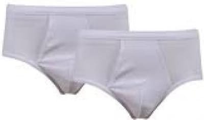 Woody  Basis Klassieke Open Slip Duopack Wit Wit XL