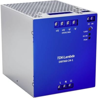TDK-Lambda DRF960-24-1 DIN-rail netvoeding 24 V 40 A 960 W Inhoud 1 stuk(s)