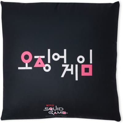 Squid Game Iconic Squid Vierkante Kussen - 40x40cm - Soft Touch