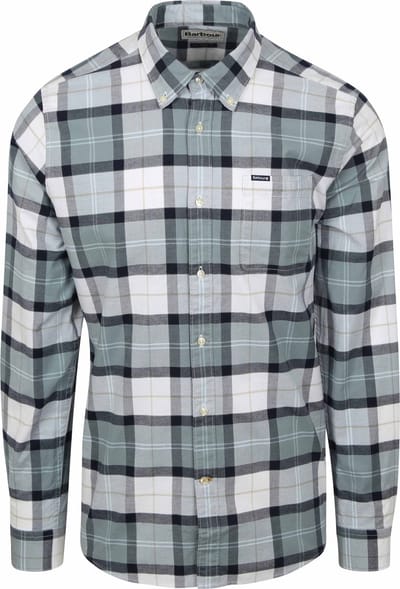 Barbour Shirt Lewis Tailored Northshore Tartan - Maat XL - Heren - Overhemden Casual