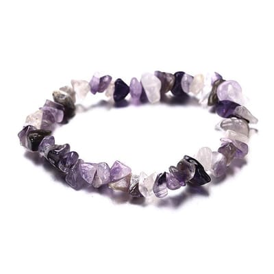 Montebello Armband Adria Am - Helende Natuursteen - Amethist - Rek