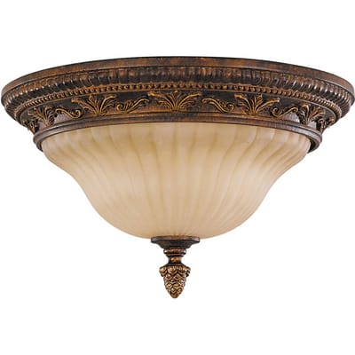 Plafondlamp - Steady Lighting - Metaal -  - E27 - L: 33cm - Voor Binnen - Woonkamer - Eetkamer - Tortoise