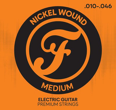 Medium snarenset voor elektrische gitaar Fazley EPNW1046 Premium Nickel Wound Electric Guitar Strings