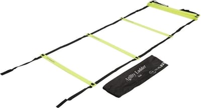RAM Training loopladder - Aanpasbare platte sporten - 8 meter in lengte - in nette Tas -Topmerk