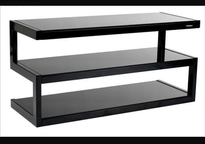 NorStone Esse zwart zwart A/V meubel