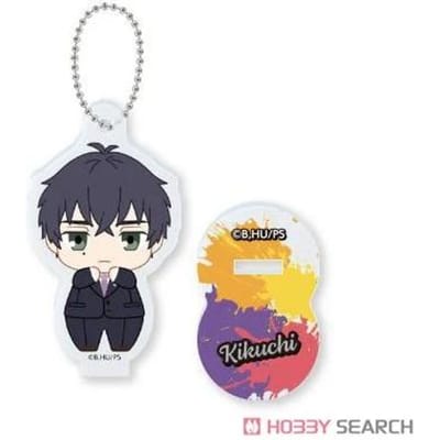Anime Acryl Sleutelhanger voor Sk8 The Infinity Kyan Reki Hiromi Higa Kojiro Nanjo Chinen Miya Q Versie Acryl Standee Sleutelring black