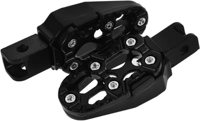 Motorfiets Voetsteunen - Fiets Pedaal - Veiliger Rijden - Antislip Profiel - 2 Stuks - Zwart