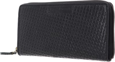 bruno banani Portemonnee Wichita Zip Around Wallet Black Zwart
