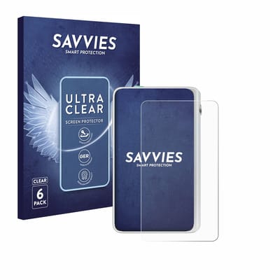 Savvies - Screenprotector voor Timekettle Fluentalk T1 Mini - Folie Beschermfolie transparant 6 Stuks