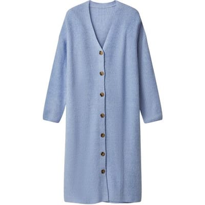 ESMARA Lang dames vest (Blauw, XS (32/34))