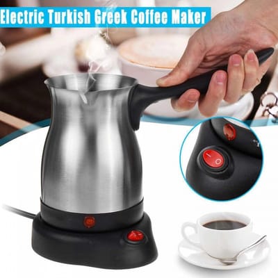 Cheffinger Elektrisch Turkse Koffieapparaat - 600W - 0,5L - Turkish Coffee - Türk Kahvesi - Cezve