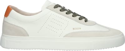 Blackstone SLATE HARPER PERF - DG518 White Orange - Sneaker (low) - Heren - White - Maat: 44