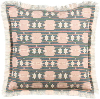 DIANTHUS - Sierkussen - Grijs/Beige - 60 x 60 cm - Polyester