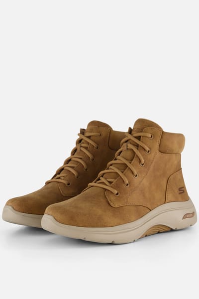 Skechers Go Walk Arch Fit 2.0 Veterboots cognac - Maat 36