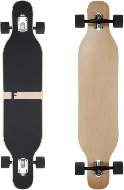 Drop Through Longboard Cruiser Compleet Board met Instelbare Flex en Snelle Lagers