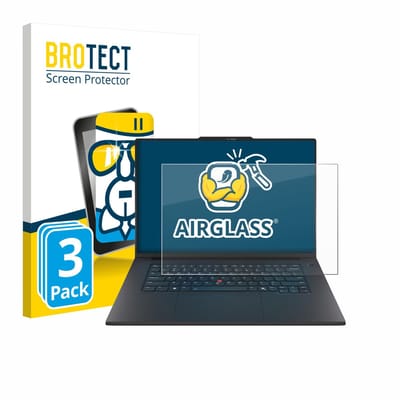 Screenprotector 3 Stuks voor Lenovo ThinkPad P1 Gen 8 16" Beschermglas transparant