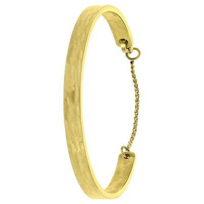 Lucardi Dames Belle armband - Staal - Armband - Cadeau - Stijlvol - Goudkleurig