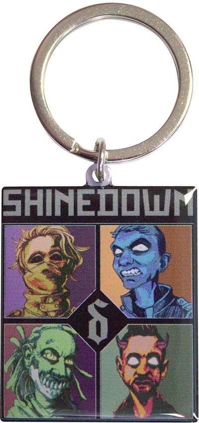 Shinedown - Monsters Sleutelhanger - Multicolours