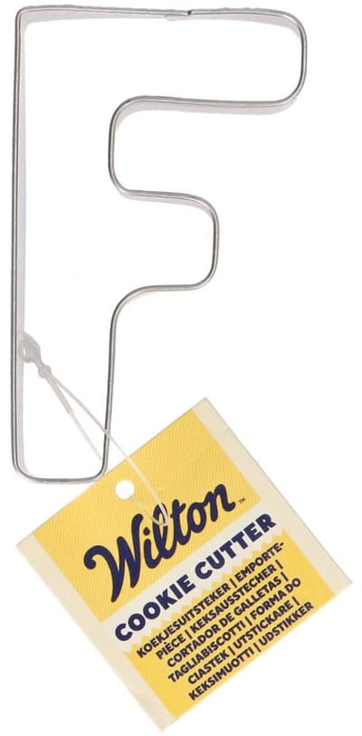 Wilton Koekjes Uitsteker - Letter F - Uitsteekvormpjes - Koekjes Vorm