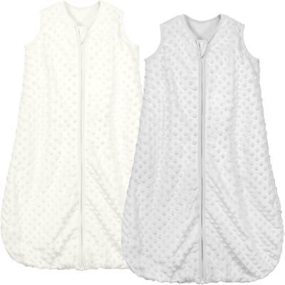 Babyslaapzak - Kinder slaapzak - Warm slapen - Ademende sojavezels - 2 stuks - Uniseks