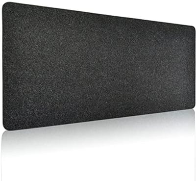 Grote Vilt Bureaumat en Muismat - 100 x 40 cm - 3 mm Dik Beschermmat voor Desk
