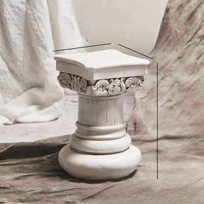 Retro Noordse Engel Ornament Creatief Romeinse Zuil Model Beeld Entree Villa Buitenplaats Hars Ambachten