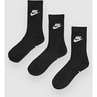 Nike Sportswear Everyday Essential 3 Paar Sportsokken - Zwart | Maat: M-38/42