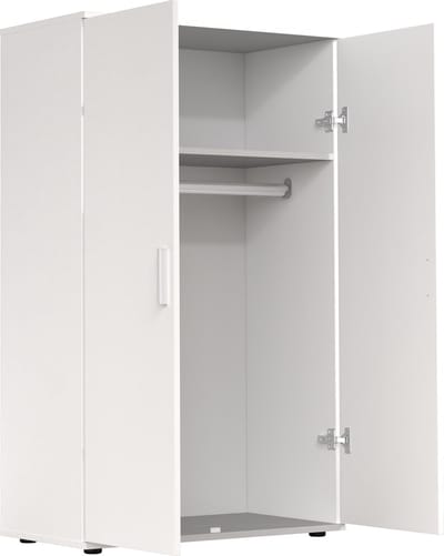 Kledingkast kinderkamer - hanggedeelte en legplank - 120 cm hoog