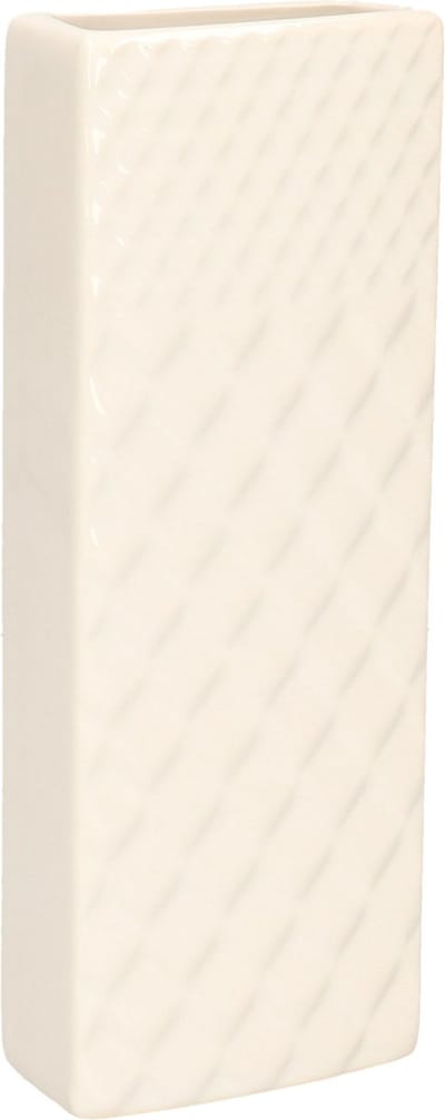 Gerimport Waterverdamper - ivoor wit - keramiek - 400 ml - radiatorbak luchtbevochtiger - 7 x 18,5 cm