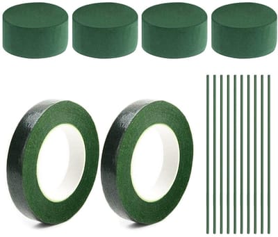 Dailygoods - Dailygoody - Bloemenschuim Blokken - DIY Boeket Set - Groen - Bloemenaccessoires - Bloemendienblad - Perfect voor Creatieve Bloemstukken