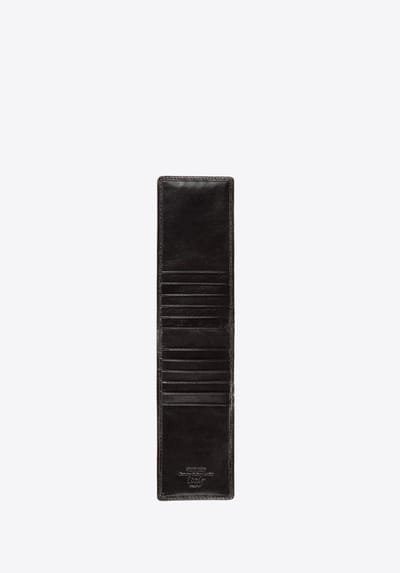 Wittchen Italy Collectie - Heren Lederen Kaartenhouder - Zwart - Ergonomisch Ontwerp - Innovatieve Voering