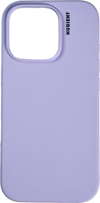Nudient Base Case geschikt voor iPhone 16 Pro Max Soft - Paars