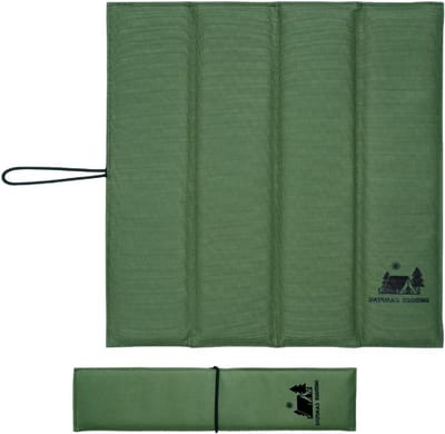 Lichtgewicht en Waterdicht Vouwkussen voor Buitenactiviteiten - Perfect voor Wandelen, Kamperen en Sportevenementen (Groen)