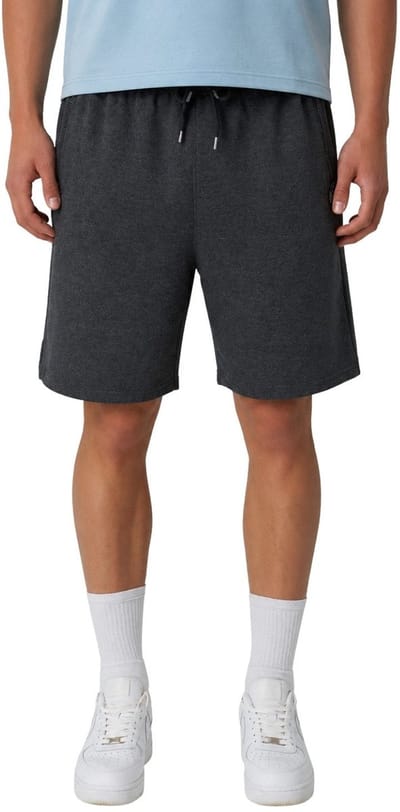 Smith & Solo korte broek heren - comfortabele shorts heren - katoen sweat short - antraciet