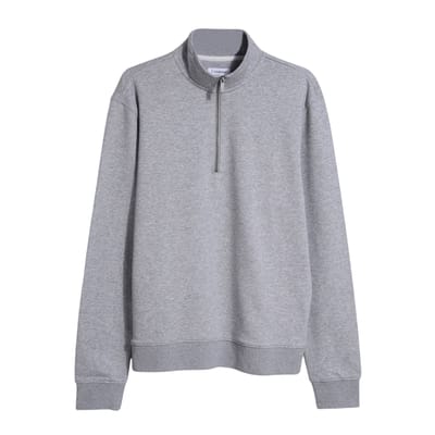 Farah Heren Aintree Funnel Hals Sweatshirt met Lange Mouwen (Vintage groen)