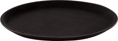 Mammoet - Easy - Dienblad - Rond - Antislip - ø 36 cm - Zwart - Polypropyleen