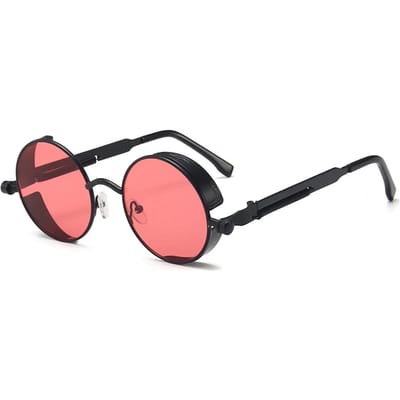 Clip On Zonnebrillen Mannen Steampunk Vrouwen Mode Brillen Vintage Retro Mode Zonnebrillen Oculos UV400