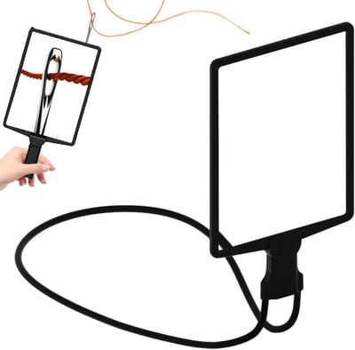 Nekvergrootglas - Handsfree Vergrootglas - Lezen en Hobby - 3x Optische Zoom - 336mm Lens - Zwart
