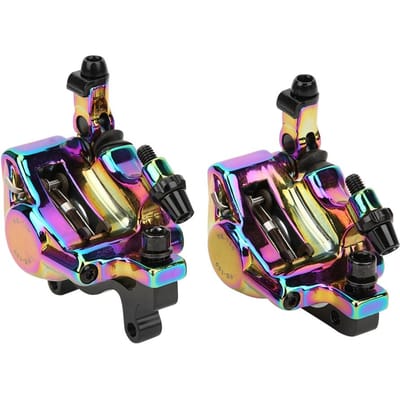 Ensemble de freins à disque hydrauliques avant et arrière en alliage d'aluminium HB100 pour vélo de route et de montagne, coloré