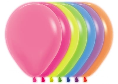 Professionele kwaliteit Sempertex ballonnen | 50 stuks Neon kleurige Ballonnen | 30 cm en 12 inch maat ballonnen | helium ballonnen | Geschikt voor luchtvulling