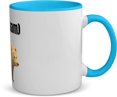 Akyol - grote beer met eigen naam koffiemok - theemok - blauw - Beer - beren liefhebbers - iemand die houdt van beren - verjaardag - cadeau - kado - 350 ML inhoud