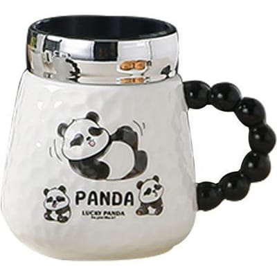 Schattige Panda Keramische Kop Hoge Waarde Mok Souvenir Thuis Stel Waterbeker Koffiekop Cadeaukop 430ML
