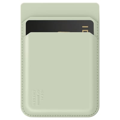 iDeal of Sweden geschikt voor MagSafe Magnetische kaarthouder - Sage Green