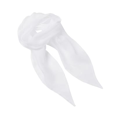 Premier Dames/Dames Chiffon Sjaal (Wit)