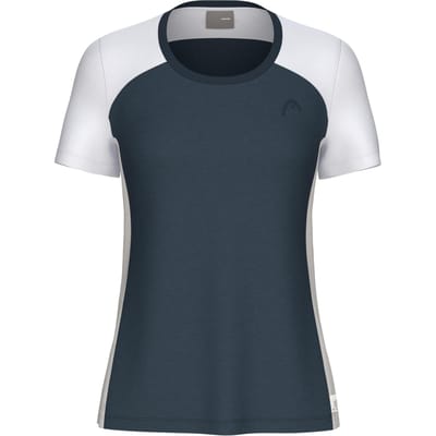 HEAD Play Tech T-shirt Dames-donkerblauw
