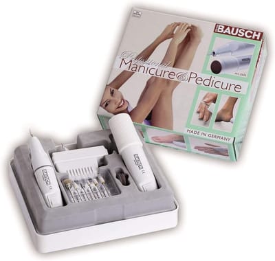 Elektrisch Manicure en Pedicure Set met Eeltverwijderaar: Nagelverzorging voor Handen en Voeten