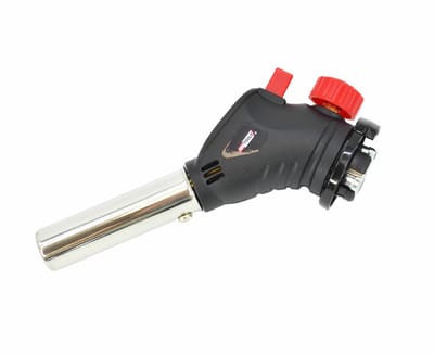 Awtools AW13801 - Gasbrander - Piezoelektrische Ontsteking - 360° Positie - Staal en Kunststof